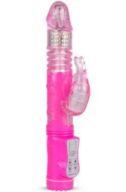 Easytoys Thrusting Rabbit Vibrator Pink