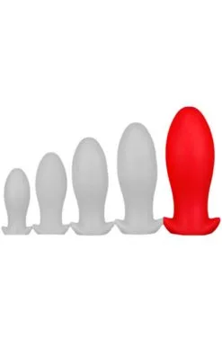 Eggplay Silicone Plug Saurus Egg Red XXL