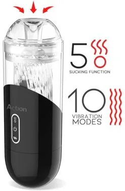 Action Einar Advanced Suction & Vibration Masturbator