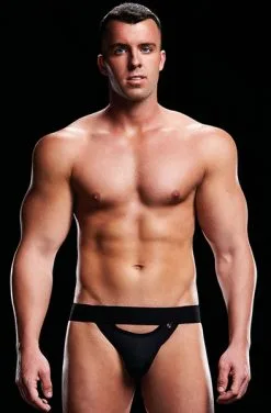 Envy Menswear Low-Rise Jock Black