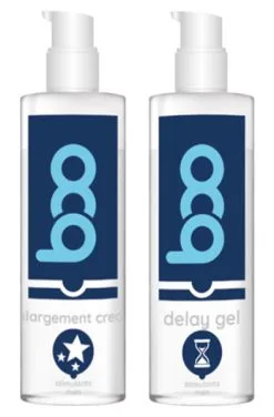 Paketerbjudande Erektionspaket BOO Erektionskräm + Fördröjnings Gel