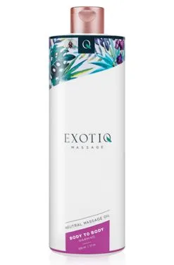 Exotiq Body To Body Warming Massage Oil 500ml