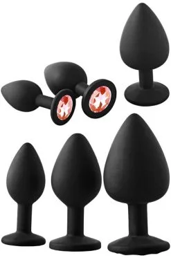 Dream Toys Fantasstic Anal Training Kit Red Stone