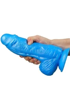 Fantasycolors Fantasy Dildo Fatox Blue 24 Cm -Anal sexleketøy butikk p fantasy dildo fatox blue 24 cm 3 112132