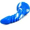 FantasyColors Arkan Dildo Blue-White 23cm -Anal sexleketøy butikk p fantasycolors arkan dildo blue white 23cm 180316 1