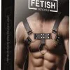 Fetish Black Shadow Fetish Domine Light Chest Bondage Harness -Anal sexleketøy butikk p fetish domine light chest bondage harness