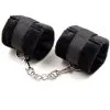 Fetish Black Shadow Fetish Fur Hand Cuffs Black -Anal sexleketøy butikk p fetish fur hand cuffs black