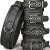 Easytoys Fetish Set With Collar, Ankle- & Wrist Cuffs -Anal sexleketøy butikk p fetish set with collar ankle wrist cuffs 202902