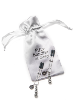 Fifty Shades Of Grey The Pinch Adjustable Nipple Clamps -Anal sexleketøy butikk p fifty shades of grey the pinch adjustable nipple clamps 2