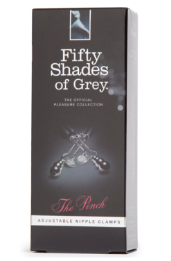 Fifty Shades Of Grey The Pinch Adjustable Nipple Clamps -Anal sexleketøy butikk p fifty shades of grey the pinch adjustable nipple clamps 4