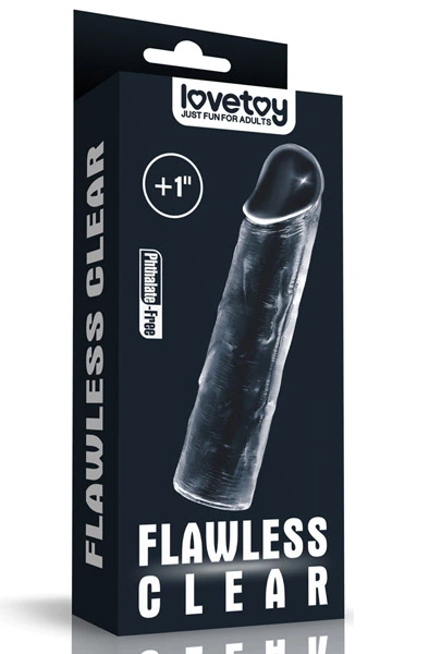 Lovetoy Flawless Clear Penis Sleeve 6 Lovetoy Flawless Clear Penis Sleeve - Bilde 4
