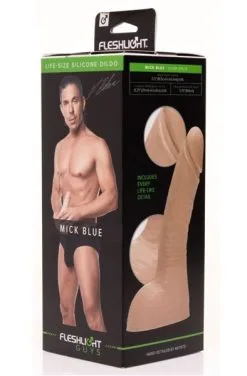 Fleshlight Mick Blue Dildo 21cm -Anal sexleketøy butikk p fleshlight mick blue dildo 21cm 2