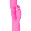 Sustainable Pleasure Flexible Ribbed Rabbit Vibrator Pink -Anal sexleketøy butikk p flexible ribbed rabbit vibrator pink productimage 1