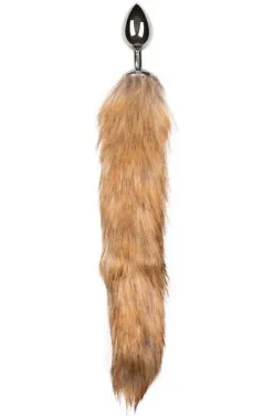 Easytoys Fox Tail Plug No. 2 Silver