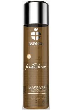 Swede Fruity Love Massage Intense Dark Chocolate 120ml