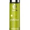 Swede Fruity Love Massage Vanilla Gold Pear 120ml -Anal sexleketøy butikk p fruity love massage vanilla gold pear 120ml 214354