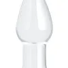 Gildo Clear Glass Buttplug 10cm Ø3,9cm