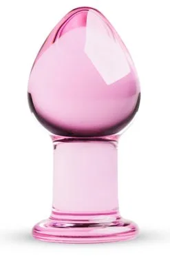 Gildo Glass Buttplug Pink