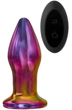 Dream Toys Glamour Glass Remote Vibe Plug