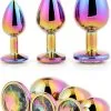 Dream Toys Gleaming Love Multicolour Plug Set -Anal sexleketøy butikk p gleaming love multicolour plug set