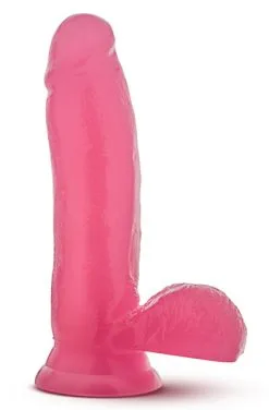 Blush Novelties Glow Dicks The Rave Pink 17 Cm