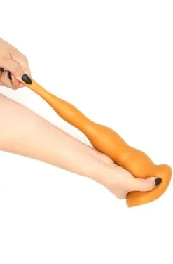 Gold Play Blob Medium 20cm Ø8,5cm -Anal sexleketøy butikk p gold play blob medium 20cm o8 5cm 3 212029