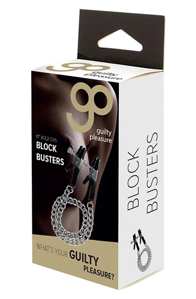 Guilty Pleasure Block Busters Nipple Clamps 4 Guilty Pleasure Block Busters Nipple Clamps - Bilde 2