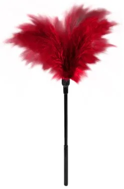 Guilty Pleasure Small Feather Tickler Red