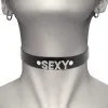 Coquette Hand Crafted Choker Vegan Leather Sexy -Anal sexleketøy butikk p hand crafted choker vegan leather sexy 174219