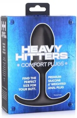 Heavy Hitters Weighted Anal Plug Large -Anal sexleketøy butikk p heavy hitters weighted anal plug large 3 215303