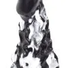 Fantasycolors Himiks Dildo Black-White 22 Cm -Anal sexleketøy butikk p himiks dildo black white 22 cm 131730 1