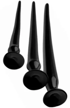 Hosed Extreme Silicone Anal Plug Training Set 34/42/49cm