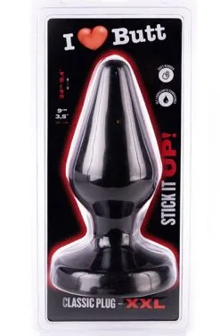I Love Butt Classic Plug XXL Black 24cm -Anal sexleketøy butikk p i love butt classic plug xxl black 24cm 3 162054