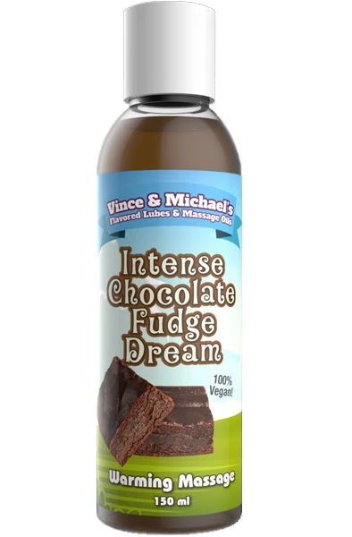 Vince & Michaels Intense Chocolate Fudge Dream Warming Massage 150ml 3 Vince & Michaels Intense Chocolate Fudge Dream Warming Massage 150ml