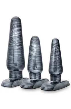 Blush Novelties Jet Anal Trainer Kit Carbon Metallic