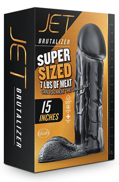 Blush Novelties Jet Brutalizer Black 38 Cm 4 Blush Novelties Jet Brutalizer Black 38 Cm - Bilde 2