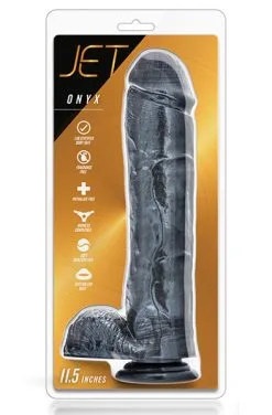 Blush Novelties Jet Onyx Carbon Metallic Anal Dildo 29cm -Anal sexleketøy butikk p jet onyx carbon metallic anal dildo 29cm 2