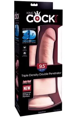 Pipedream King Cock Triple Density Double 24 Cm -Anal sexleketøy butikk p king cock triple density double 24 cm 3