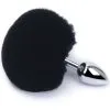 Kiotos Bunny Tail Black