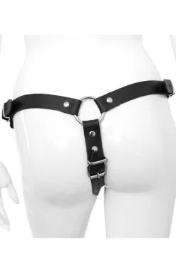 Kiotos COX Strap-On + Dildo Flesh 23cm -Anal sexleketøy butikk p kiotos cox strap on dildo flesh 23cm 2 182106