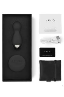 LELO Hula Beads Obsidian Black -Anal sexleketøy butikk p lelo hula beads obsidian black 3 1