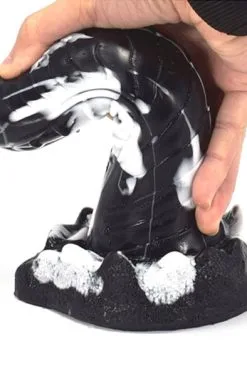 Fantasycolors Lizard Dildo Black-White 23 Cm -Anal sexleketøy butikk p lizard dildo black white 23 cm 2 214403 1