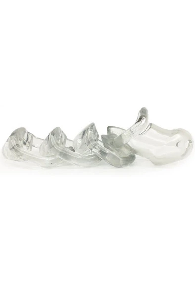 Cocklock Lock Up Chastity Cage Transparent 4 Cocklock Lock Up Chastity Cage Transparent - Bilde 2