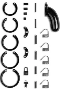 Lockdown Chastity Cage Large -Anal sexleketøy butikk p lockdown chastity cage large 2