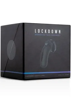 Lockdown Chastity Cage Large -Anal sexleketøy butikk p lockdown chastity cage large 3