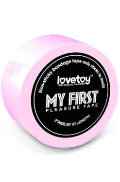 Lovetoy Non-Sticky Bondage Tape Pink 15m