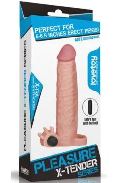 Lovetoy Pleasure Vibrating Sleeve -Anal sexleketøy butikk p lovetoy pleasure vibrating sleeve 3 214329