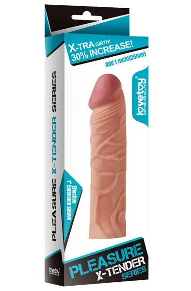 Lovetoy Pleasure X-Tender Penis Sleeve 2 5 Lovetoy Pleasure X-Tender Penis Sleeve 2 - Bilde 3