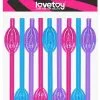 Lovetoy Pussy Straws 9-pack