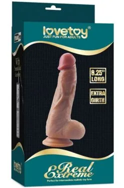 Lovetoy Real Extreme Extra Girth Dildo 21 Cm -Anal sexleketøy butikk p lovetoy real extreme extra girth dildo 21 cm 3 204828
